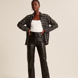 Abercrombie & Fitch Vegan Leather Pants
